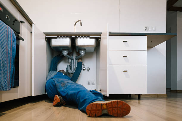Professional Sewer Line Repair technician working in Emerson, GA